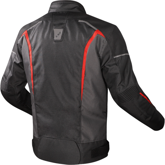 Campera Cordura LS2 Sepang Negro / Rojo