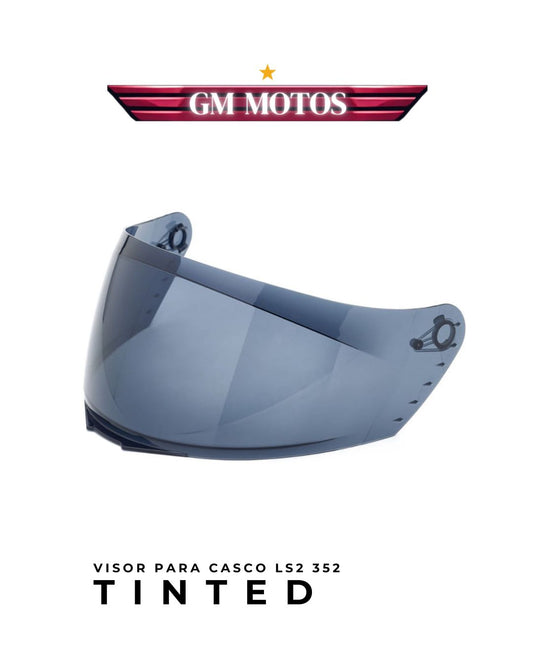 Visor tinted oscuro LS2 para casco rookie FF352