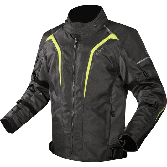 Campera Cordura LS2 Sepang Negro / Amarillo